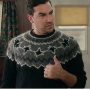 Neil Barrett Geometric Intarsia Sweater